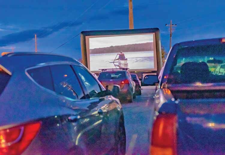 Pop-up drive-in